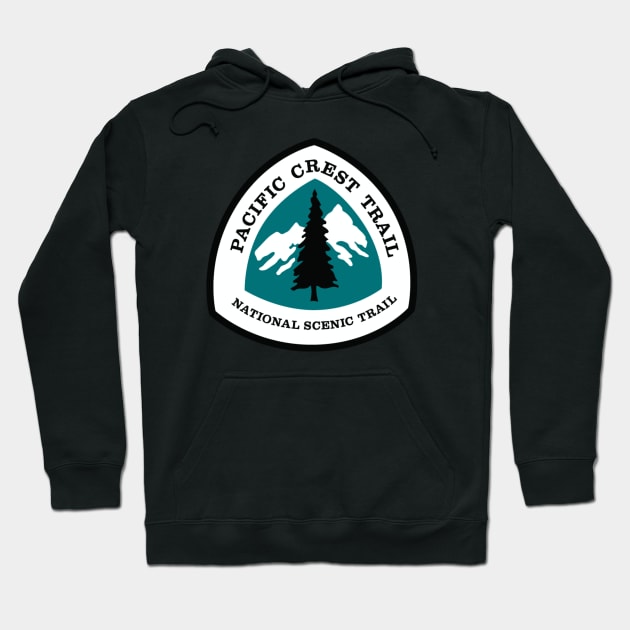 Pacific Crest Trail - PCT - National Scenic Trail - Thru Hiking Gift, Souvenir, Present, Hat, Shirt, Mug, Sticker, Bag, Etc Hoodie by cloudhiker